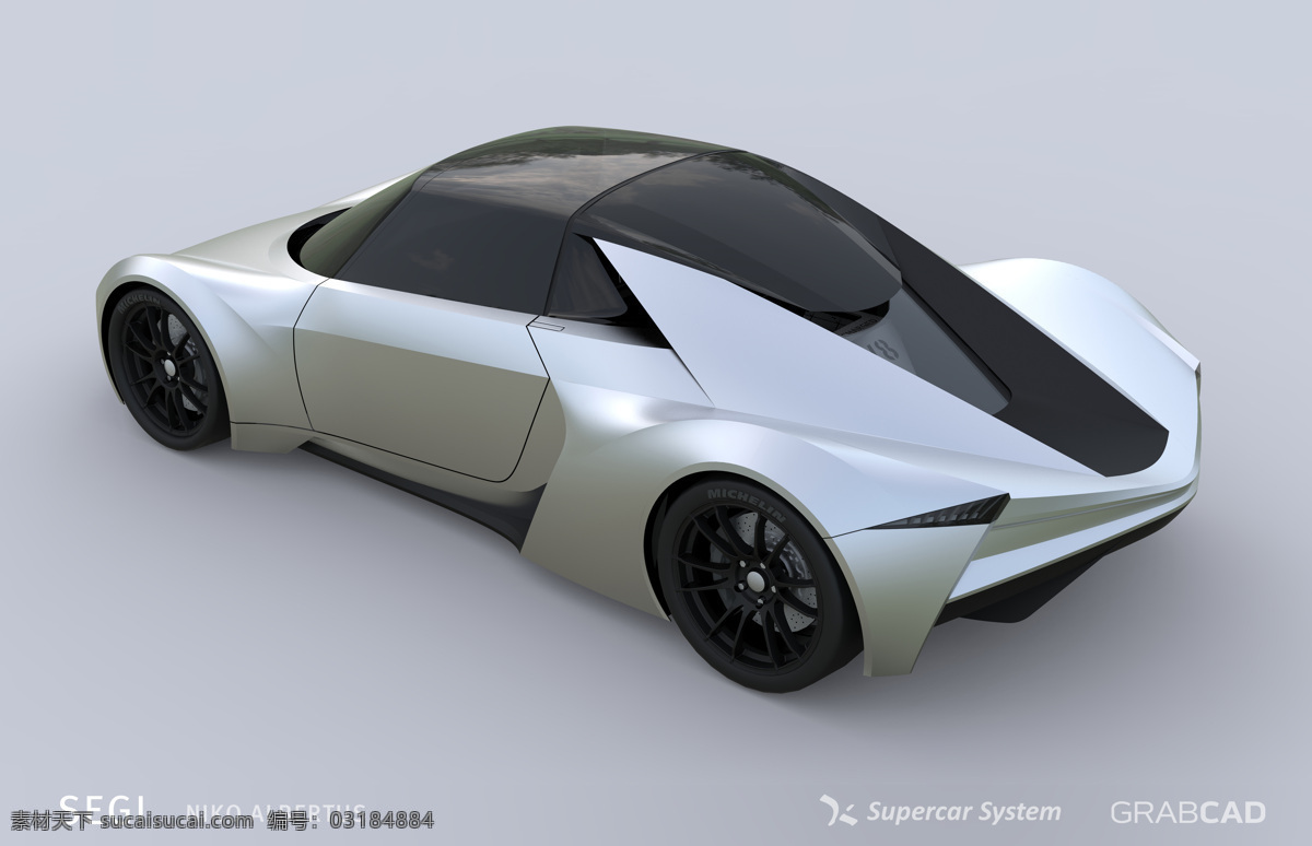 世纪 街 supercar2013 3d模型素材 其他3d模型
