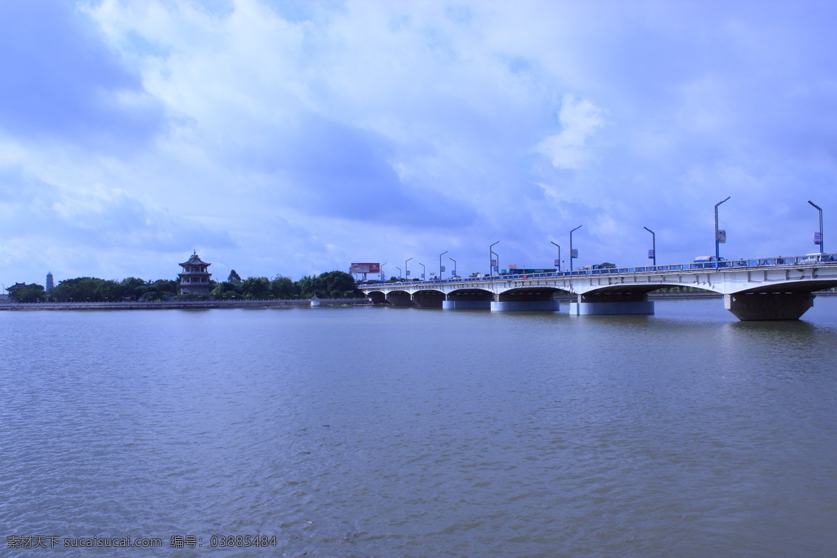 潮州韩江 潮州 韩江 滨江 大桥 古城 建筑景观 自然景观