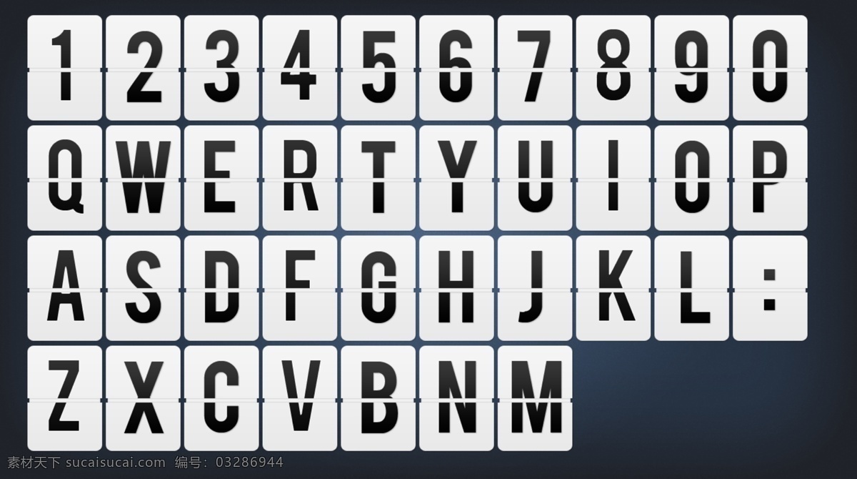 数字 字母 画板 符号 图标 标签 小图标 分层 源文件
