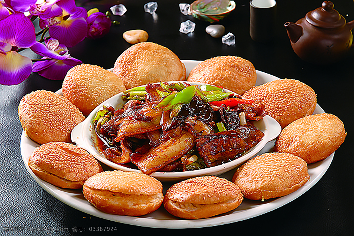 香饼回锅肉 美食 传统美食 餐饮美食 高清菜谱用图