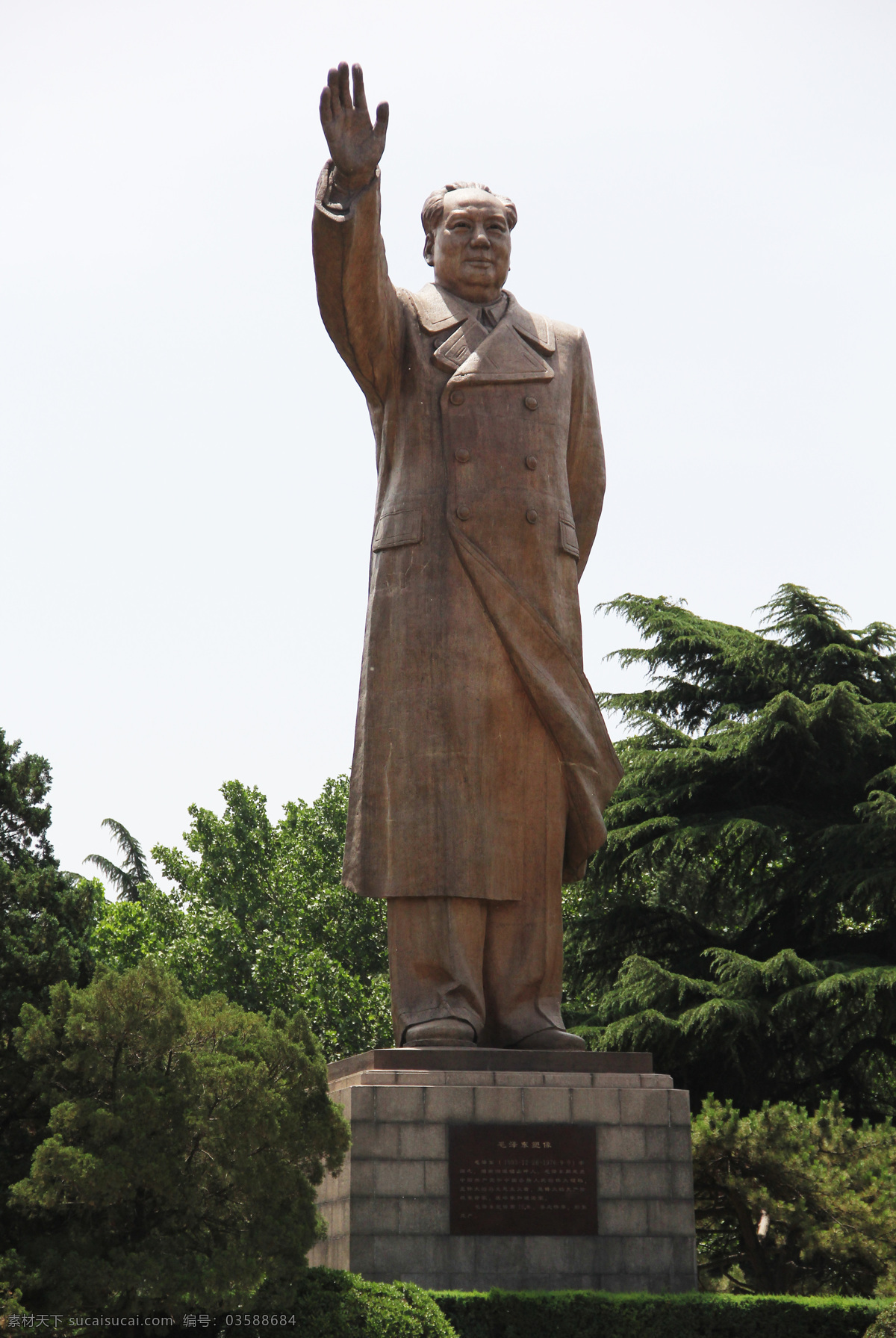 毛泽东 主席 塑像 毛主席 雕像 石雕 山东 上传 建筑园林 雕塑