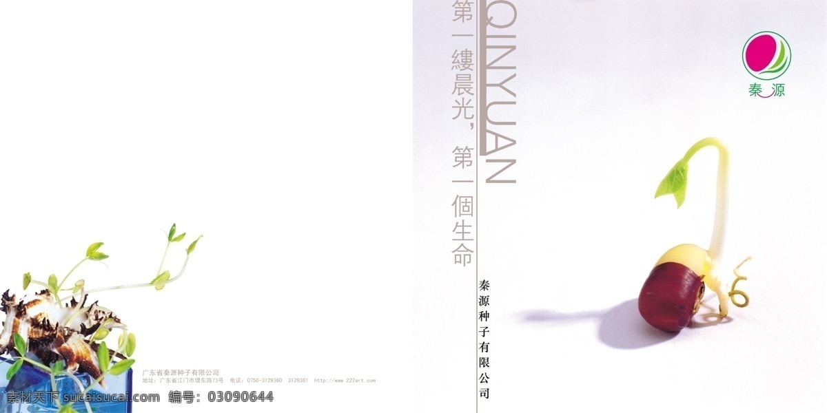 封面设计 高档画册设计 画册封面设计 画册设计 企业 画册 手册 样本 宣传册 宣传画册设计 种子 农业种子 泰源 第一缕晨光 第一个生命
