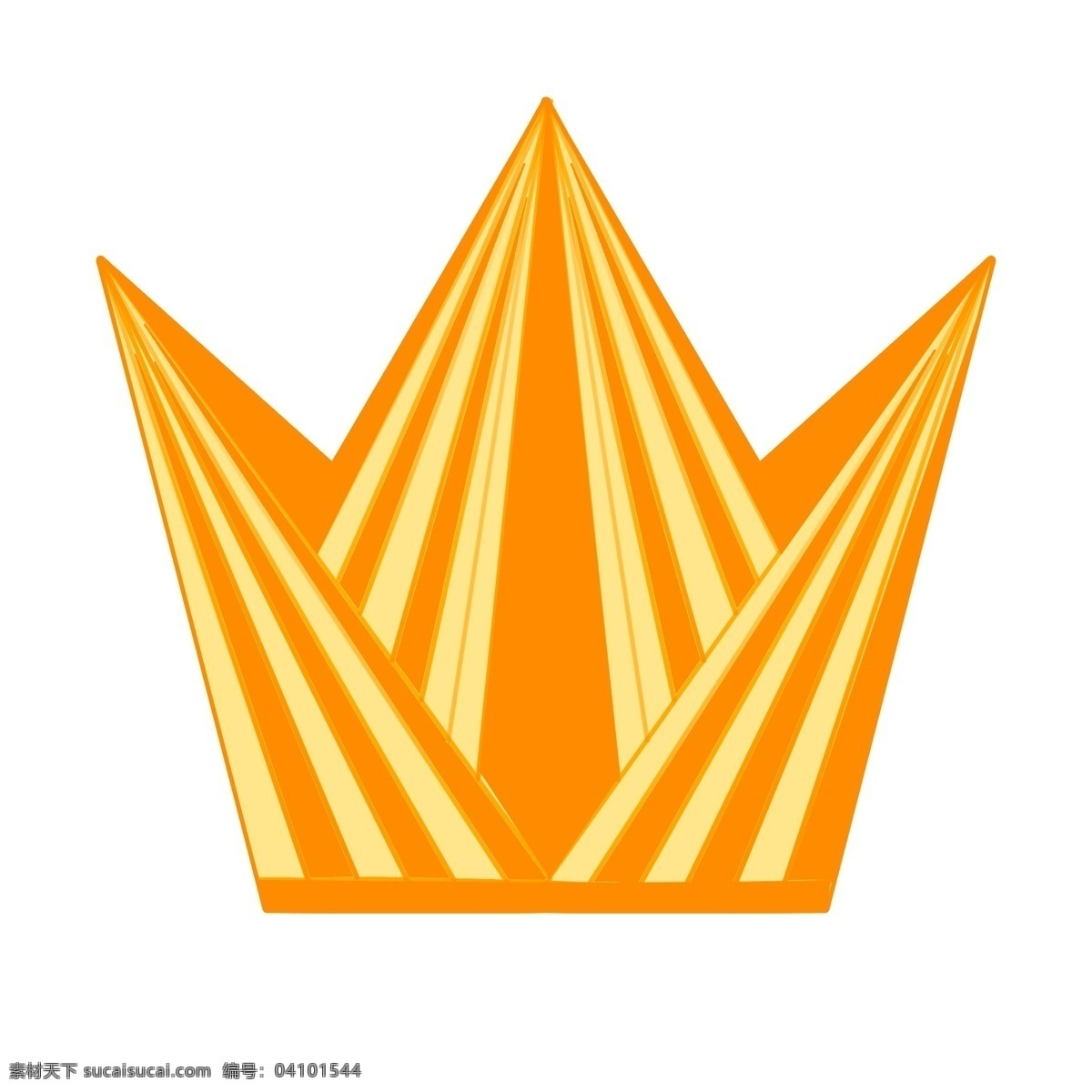 皇冠 手绘 王冠 三角 图形 金色 异域 风情 华丽 金色皇冠 金子 金属材质 王国 高贵 皇家 帽子 国王 king