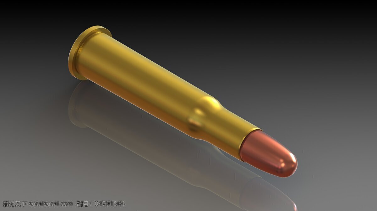 温彻斯特 弹壳 火灾 中心 wcf 30wcf 赢了 墨盒 3d模型素材 其他3d模型