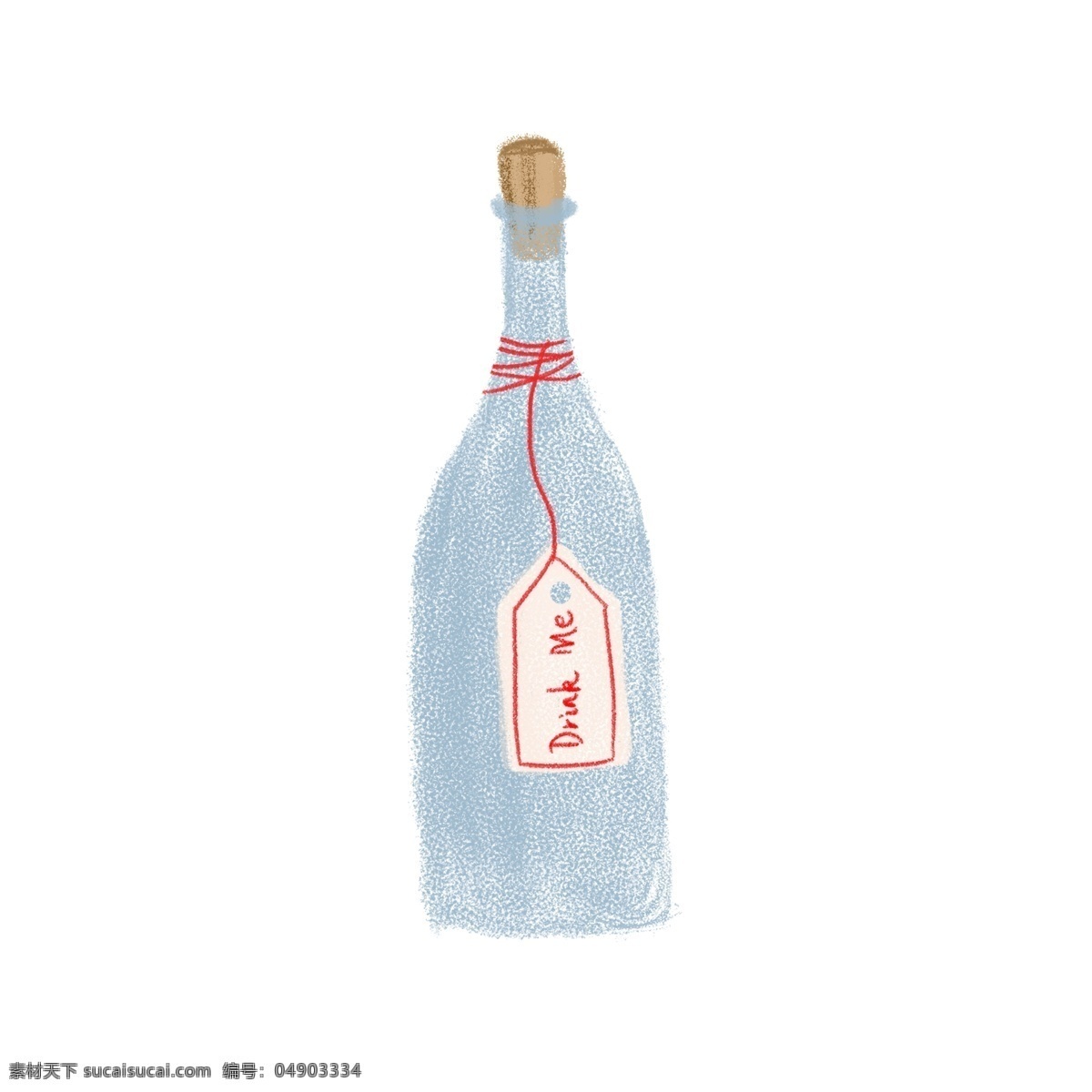 原创 手绘 啤酒 瓶子 商用 手绘瓶子 蓝色瓶子 木塞瓶子 啤酒瓶子 原创瓶子