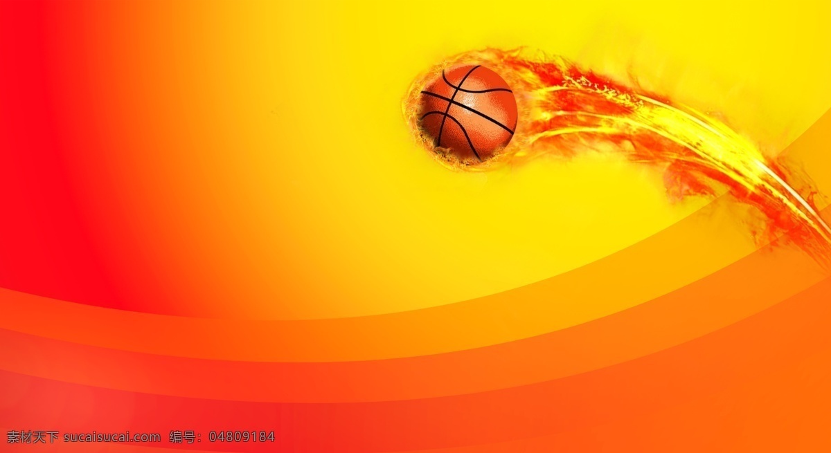 红色背景 高清主题背景 火焰 篮球 比较 背景 图 橙色