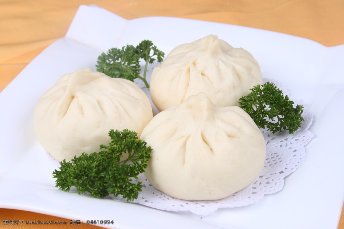 包子 盘子 传统美食 餐饮美食