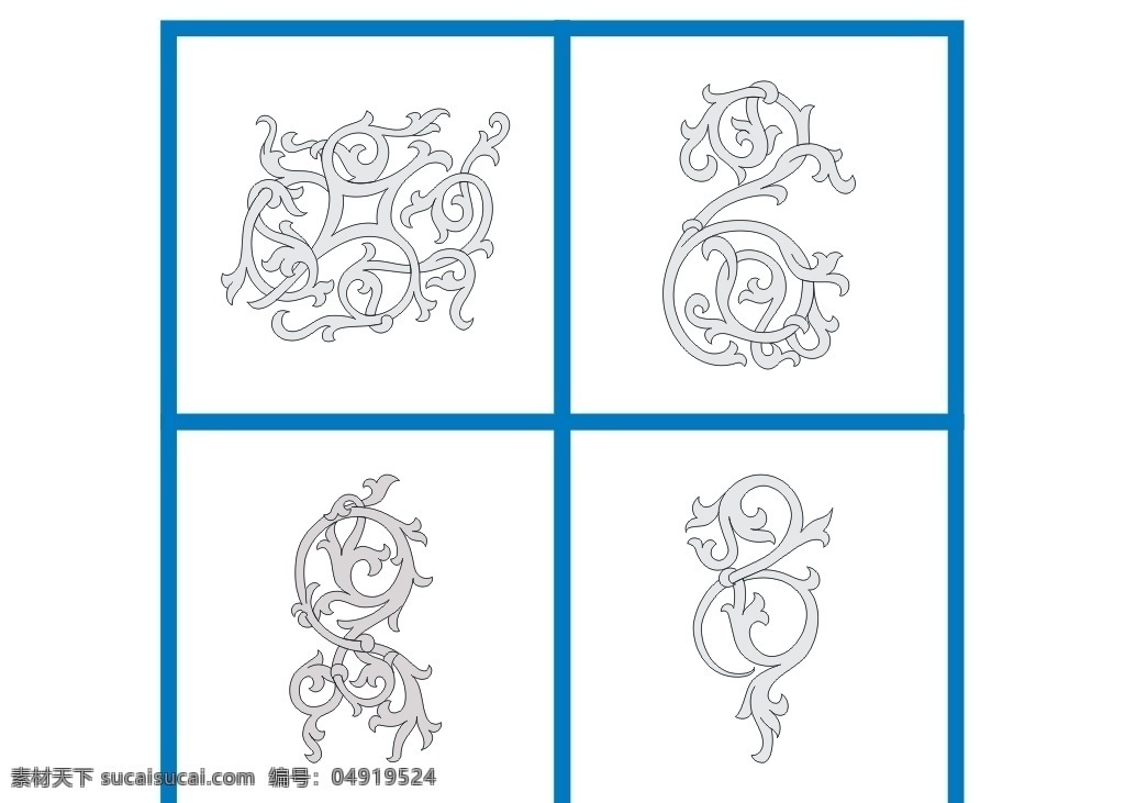 欧式花纹边框 乱花矢量图 各类欧式角花 抽象图乱花 刻绘矢量花纹 雕刻花纹花型 古典花纹线条 图标大全 各类小图标 矢量图 底纹边框 条纹线条