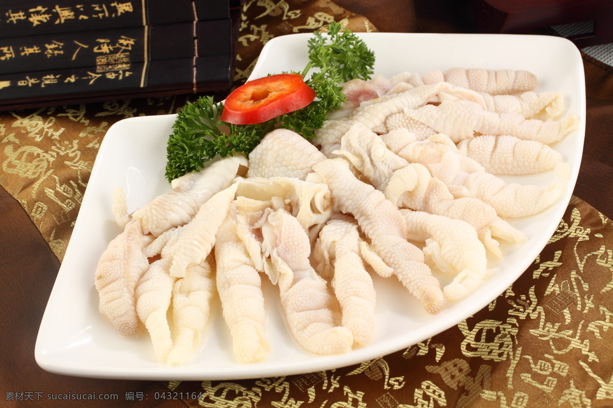 去骨凤爪 传统美食 餐饮美食