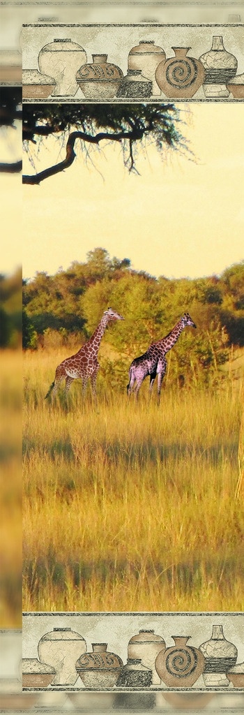 非洲 草原 动物 无 框 画 无框画 背景画 非洲动物 非洲大草原 非洲长颈鹿 长颈鹿 分层