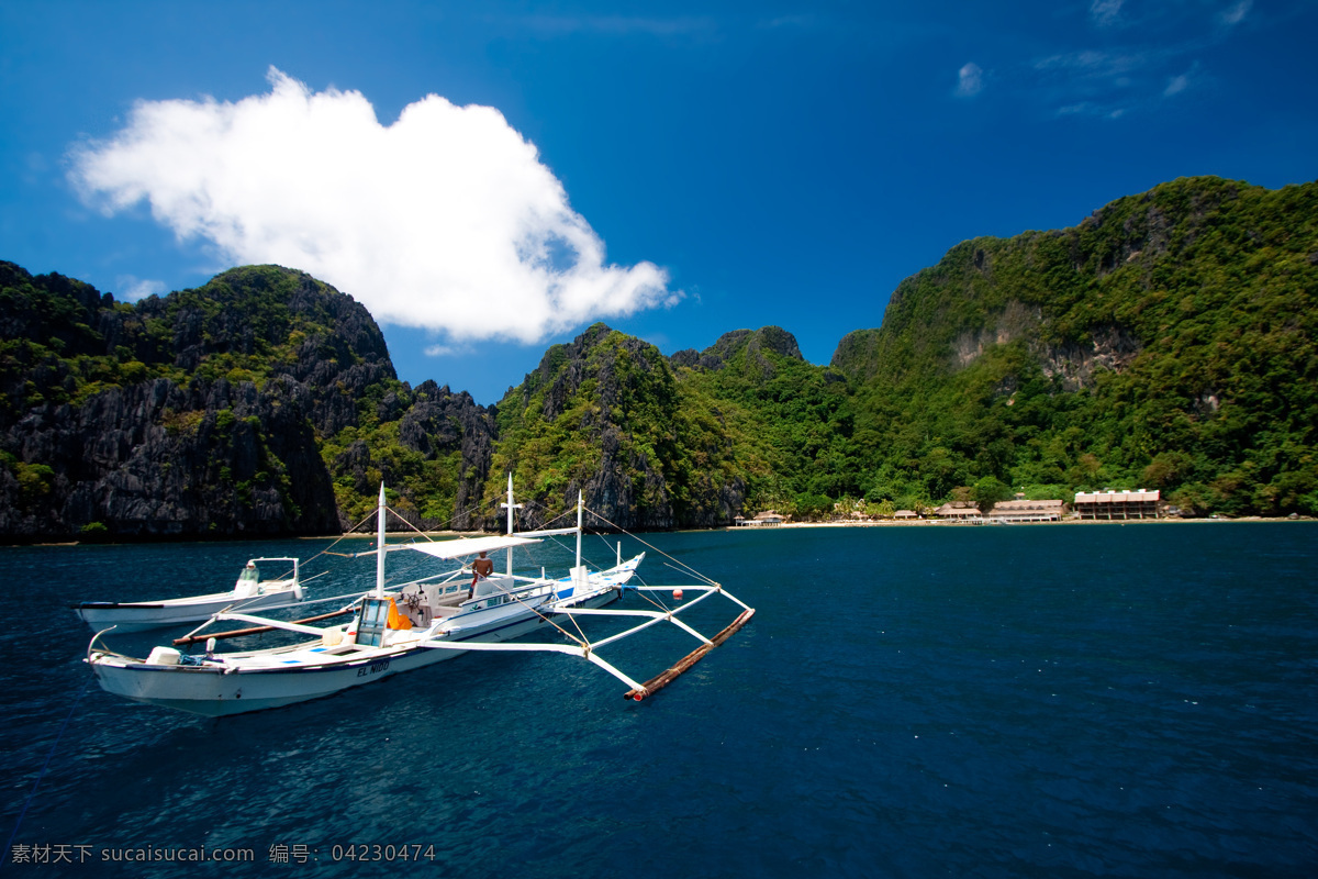 菲律宾风景 菲律宾 巴拉望 度假 旅游 风景 海边 最后处女地 沙滩 划船 蓝天白云 岛屿 风景秀美 世外桃源 旅游风景 自然风景 旅游摄影