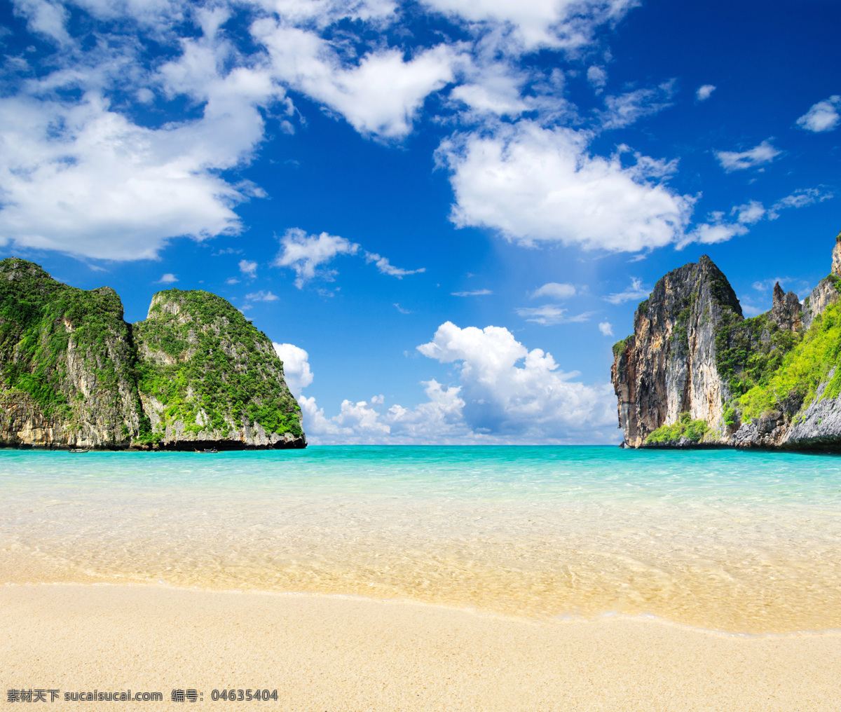 热带 海滩 海边 风景 椰子 椰树 蓝天 白云 大海 沙滩 自然风景 自然景观 自然 景色 高清