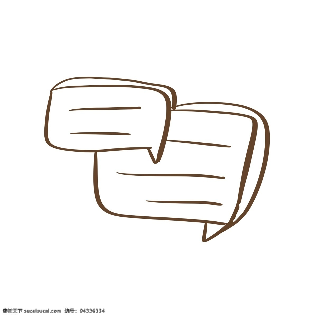 简单 对话框 手绘 可爱 棕红色 对话款 简约 框 对话框叠加 卡通对话框 手绘卡通 简单手绘 对话框图形