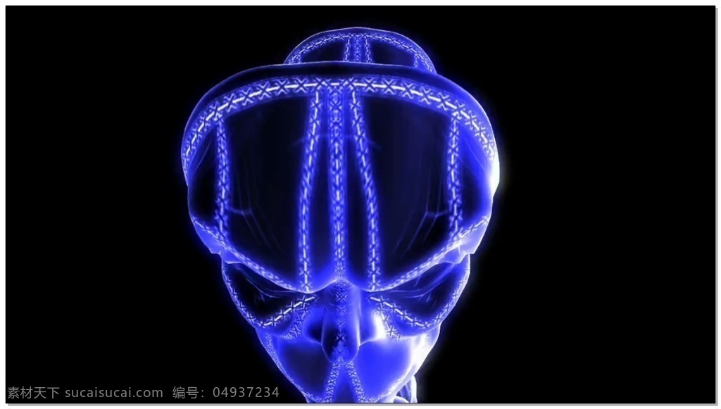 紫色 科技 动态 视频 灯塔 昏暗 视频素材 动态视频素材