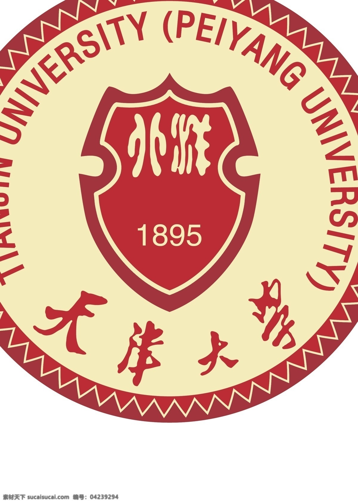 logo 超高清 手绘 文化艺术 天津大学 矢量 模板下载 psd源文件 logo设计