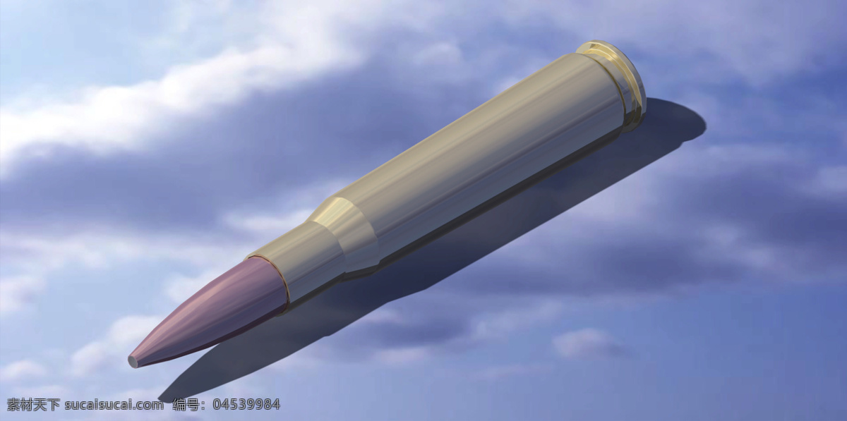 大 机枪 子弹 工业设计 机械设计 杂项 3d模型素材 建筑模型