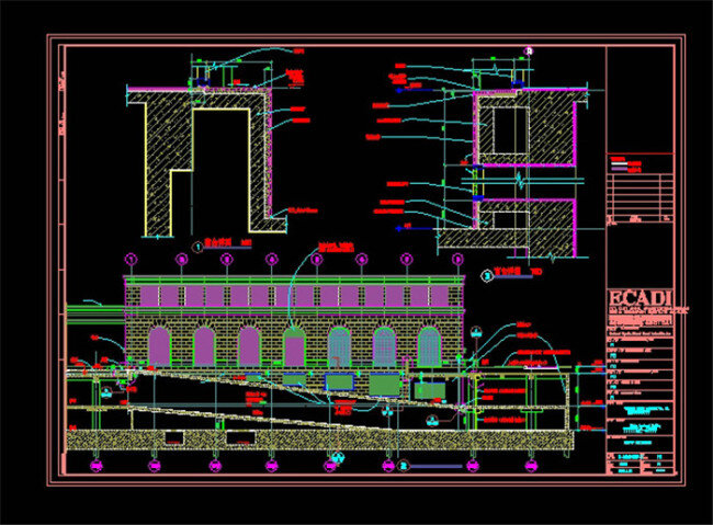 规划设计 cad 图纸 建筑设计 建筑图纸 源文件 施工 设计图 施工图 图纸模板下载 豪华别墅 cad素材