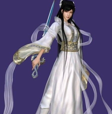 诛 仙 游戏 美女 maya 写实 风格 模型 3d模型 古裝人物 3d模型素材 其他3d模型