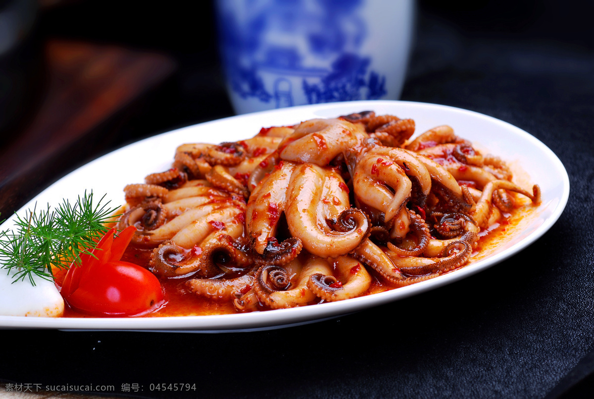 秘制八爪鱼 美食 传统美食 餐饮美食 高清菜谱用图