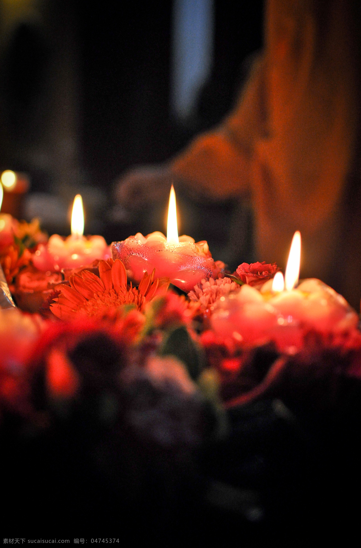 莲花蜡烛 莲花灯 智慧之灯 烛光 祈福灯 祝福灯 许愿灯 生活素材 生活百科