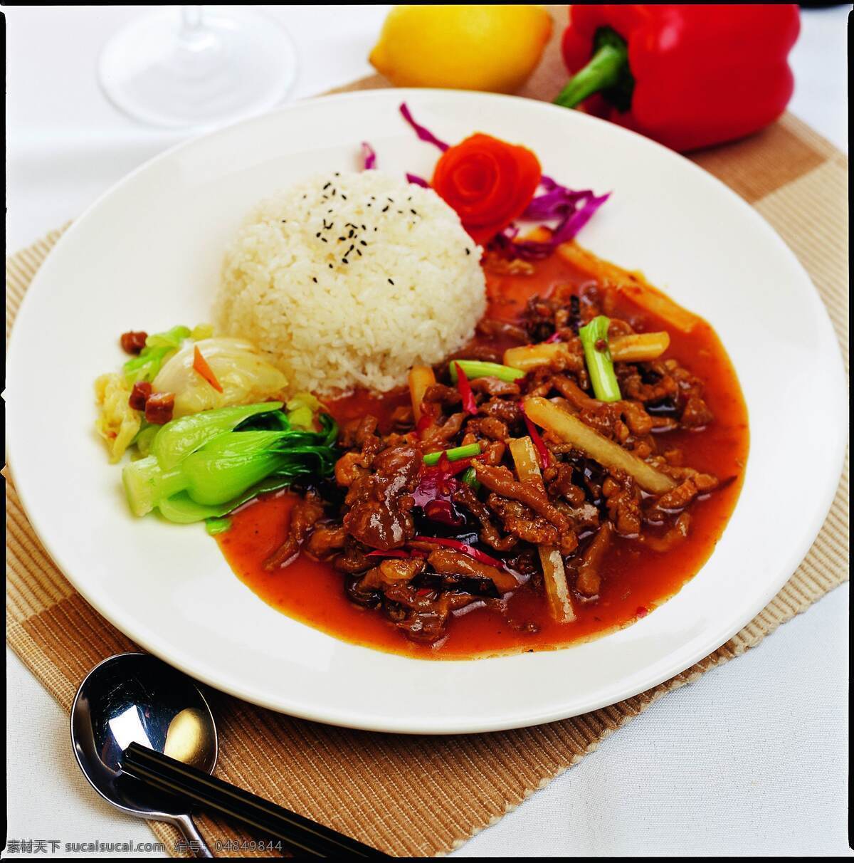 鱼 香 肉丝 餐饮美食 传统美食 家常菜 美食 套餐 鱼香肉丝 中餐 荤菜 psd源文件 餐饮素材