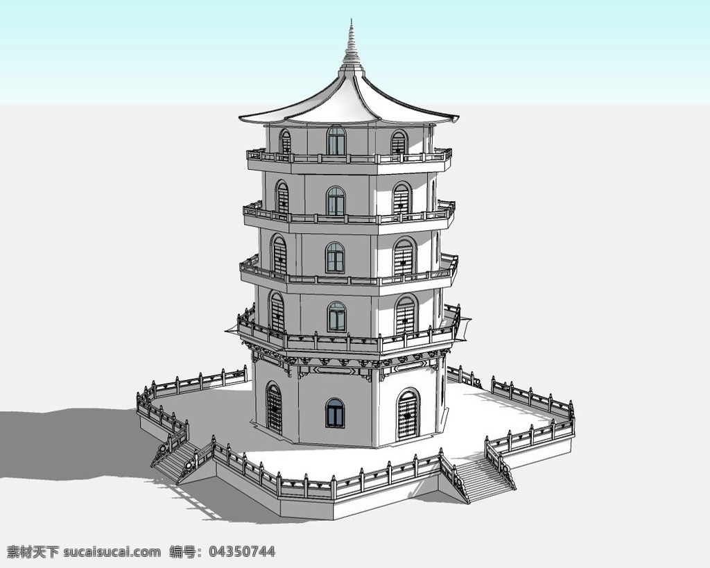 古塔3d模型 古建 石雕 台阶 栏杆 斗拱 三维 立体 skp模型 poss 造型 经典 仿古 民族风 中国元素 精模 3d模型精选 其他模型 3d设计模型 源文件 skp