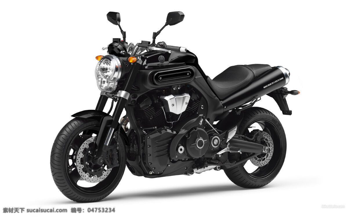 黑色摩托车 黑色色调 大气 摩托车 白色
