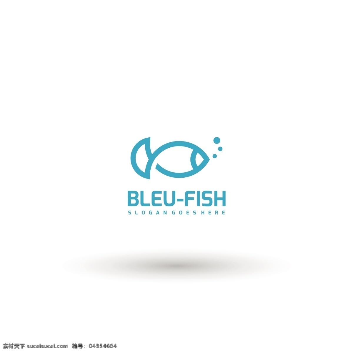 蓝鱼标志模板 标识 商业 几何 鱼 模板 网络 蓝色 标志 信 公司 现代 品牌 商业标志 概念 公司标识 网络模板 标志模板 白色