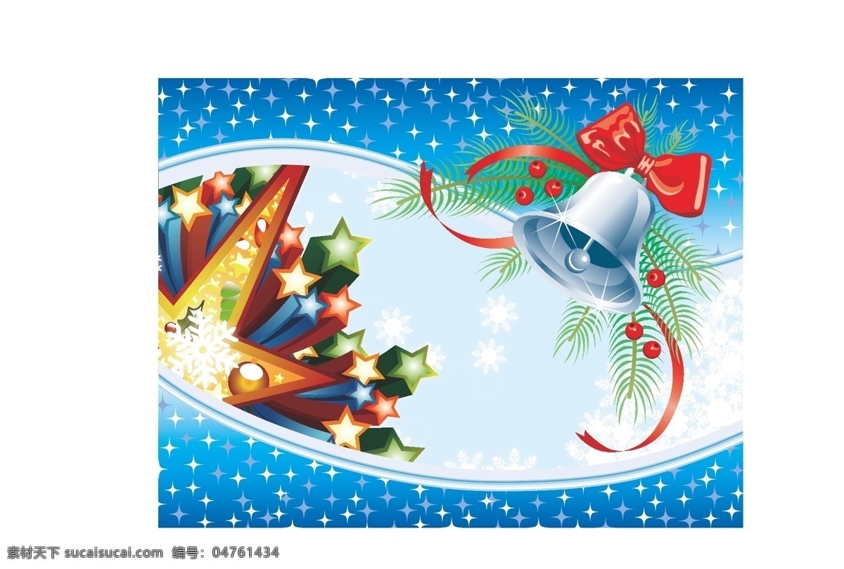 圣诞模板下载 圣诞图片下载 圣诞 节日 雪花 铃铛 花纹 矢量 白色