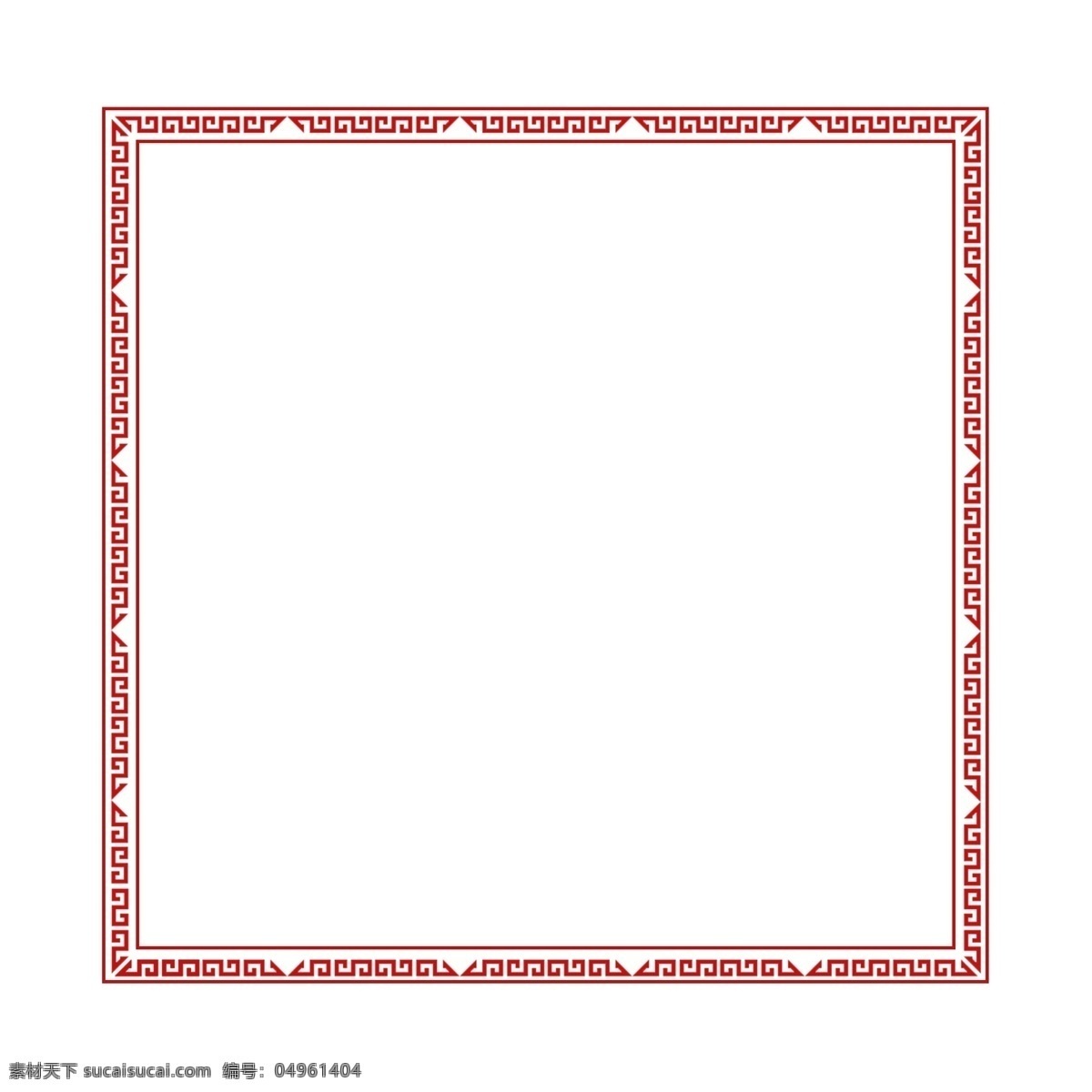 边框 中国 风 红色 复古 装饰 中国风