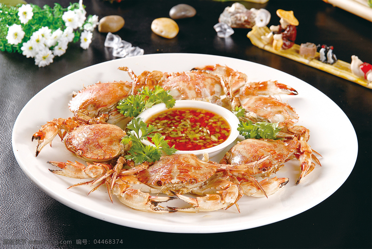 清蒸梭子蟹 美食 传统美食 餐饮美食 高清菜谱用图