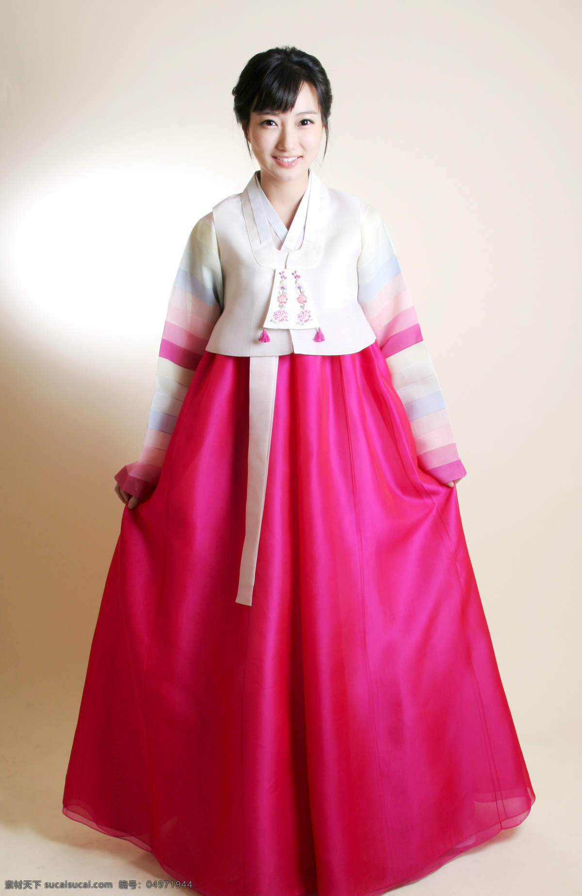 韩服 朝鲜族 民族服装 日常生活 人物图库