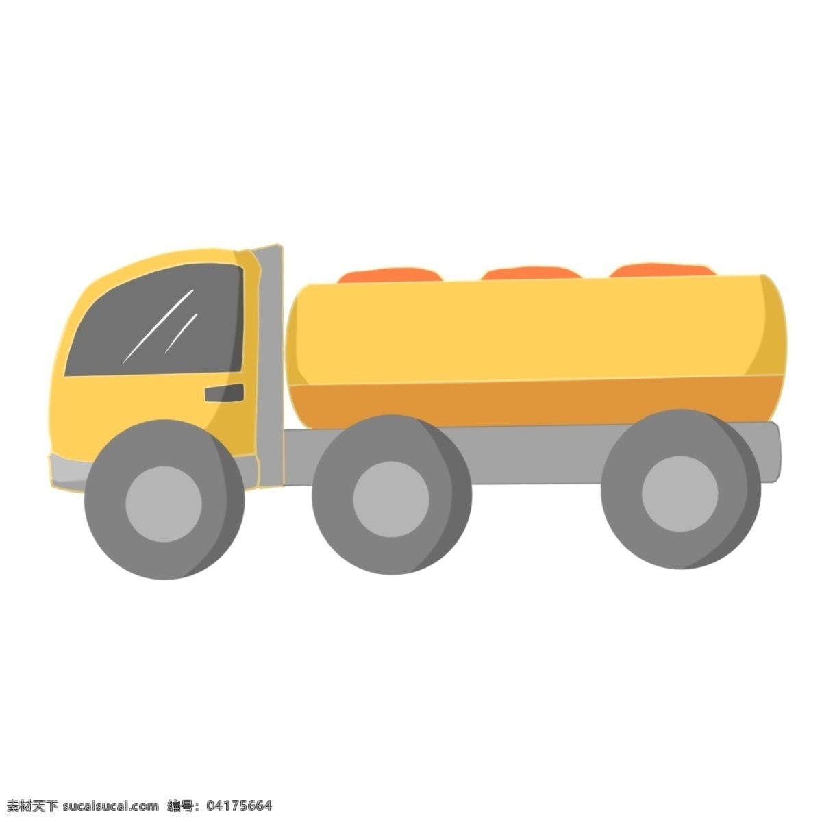 黄色 卡车 交通工具 商用 车筐 轱辘 车头 车玻璃