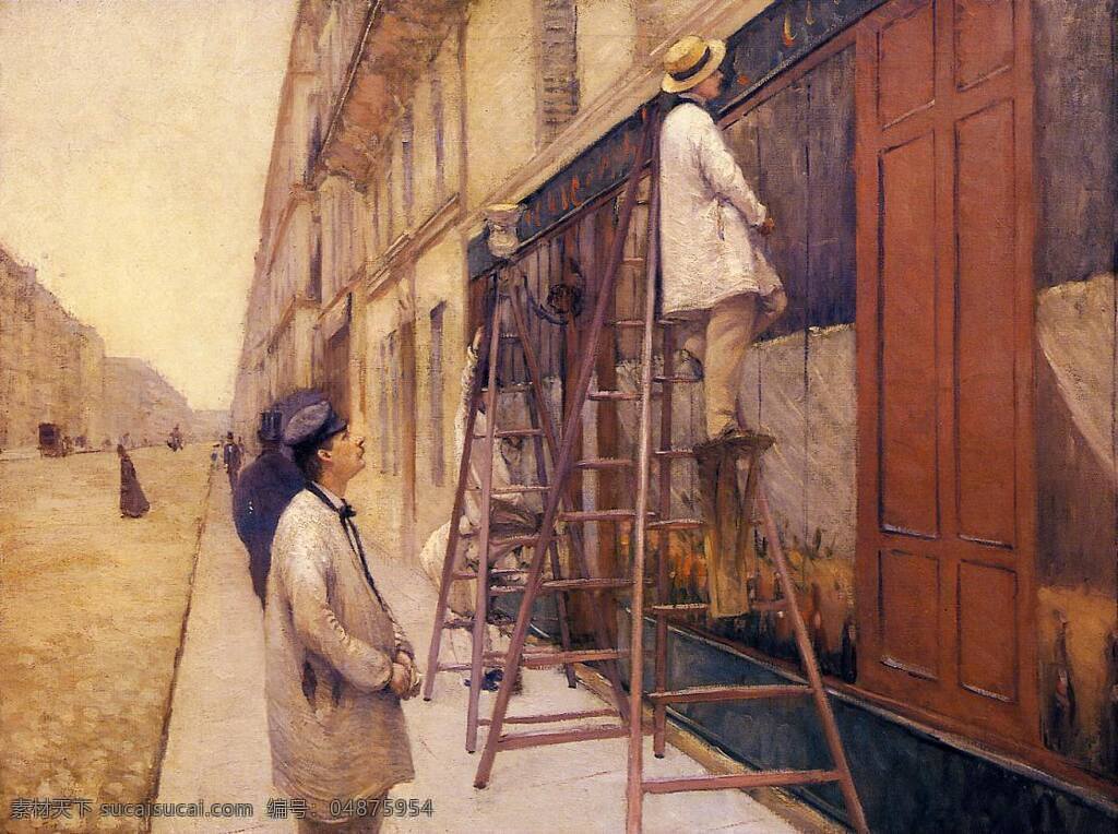 caillebotte 印象派 人物 风景 肖像 静物 油画 装饰画 法国 画家 古斯塔夫 卡里 伯特 gustave