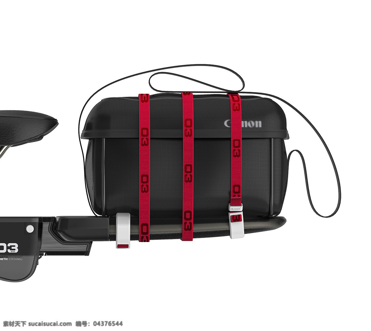 产品设计 系列化 自行车配件 黑色 自行车 包 袋子 组装模块化