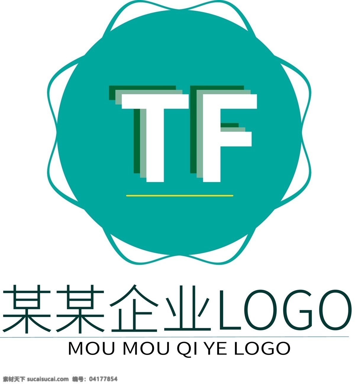 原创 tf 蓝色 简约 企业 logo 原创logo tflogo 蓝色简约 企业logo 蓝色logo 大气