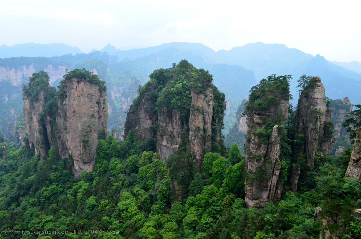 张家界 世界地质公园 森林公园 悬崖峭壁 湖南 风光 天子山 张家界风光 张家界风景 张家界景区 湘西 旅游景区 游览 高山 树林 山林 自然景观 风景名胜