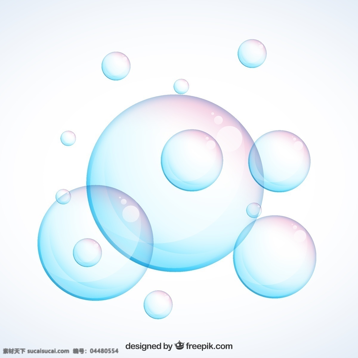 轻盈 气泡 矢量 透明 泡泡 矢量图 格式 高清图片