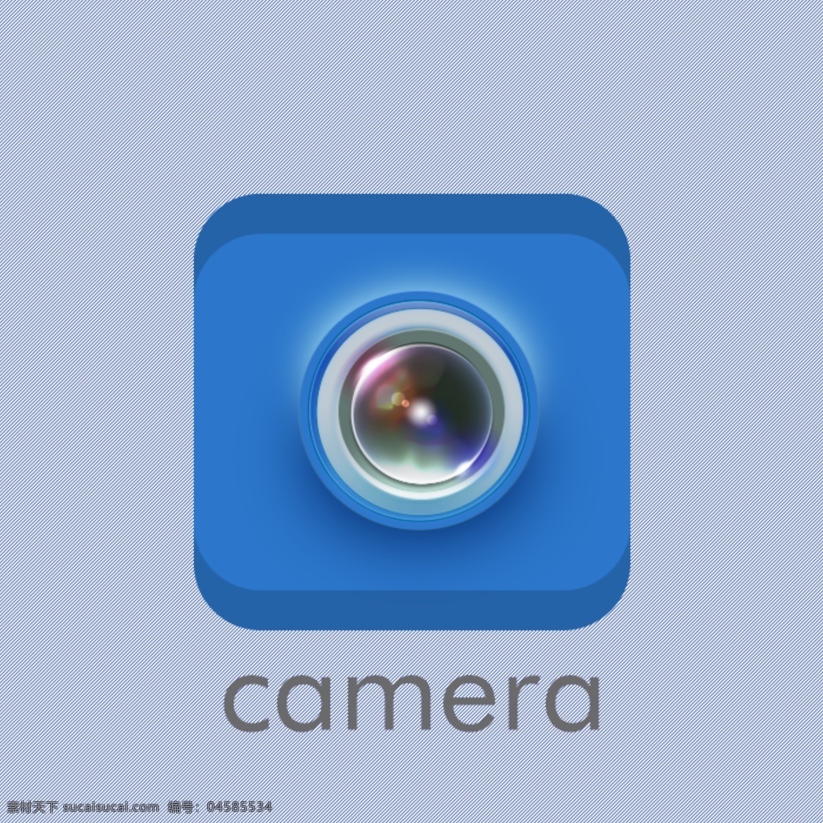 camera 图标 分层 相机 镜头 简单 ui 教程 子猫 psd源文件