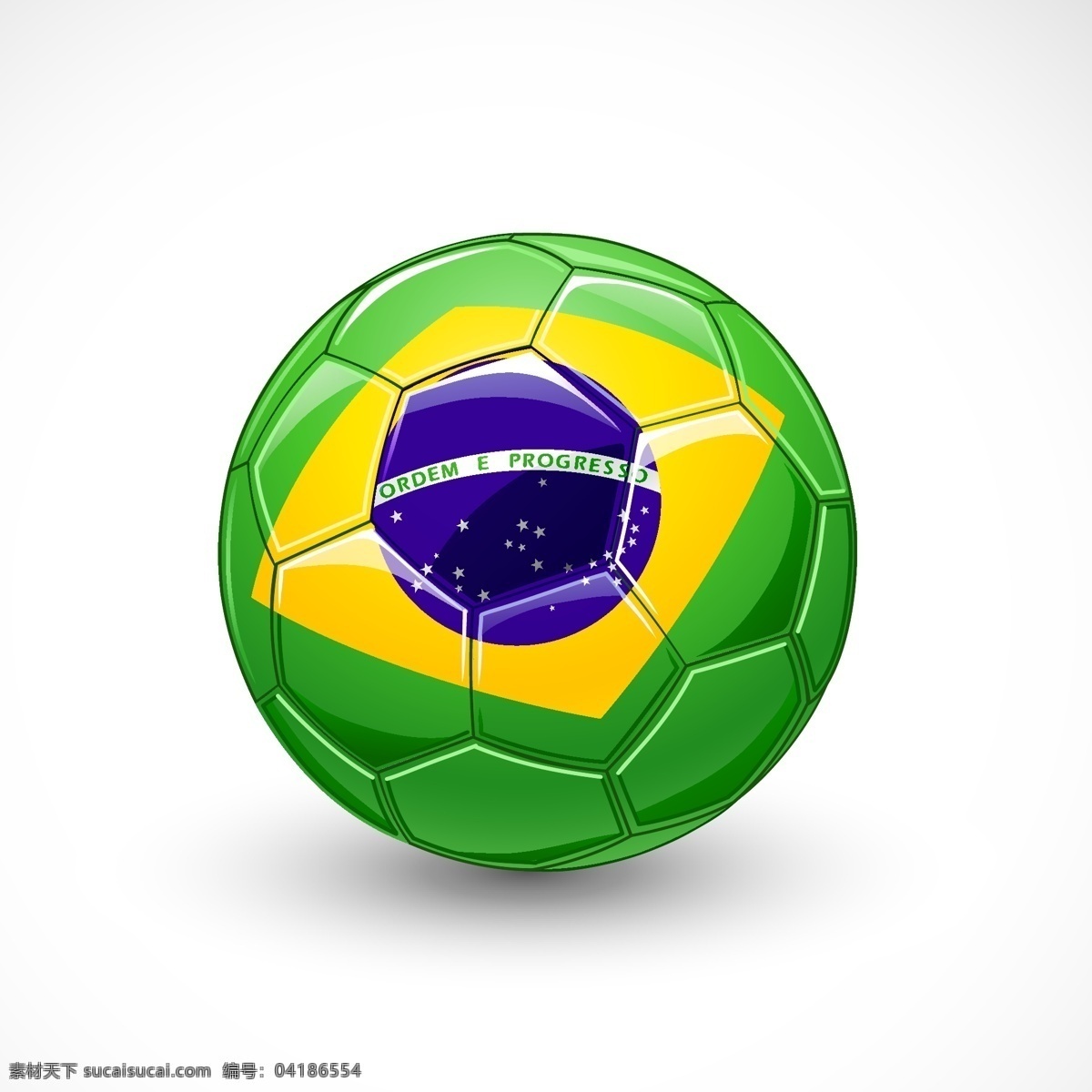 巴西 国旗 足球 矢量 巴西足球 旗帜 世界杯 矢量图 其他矢量图