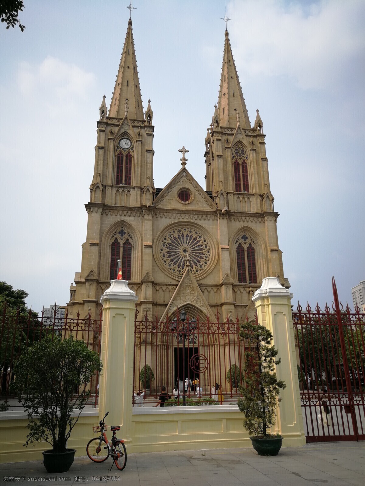 圣心大教堂 教堂 广州 建筑 文物 西方建筑 旅游摄影 国内旅游
