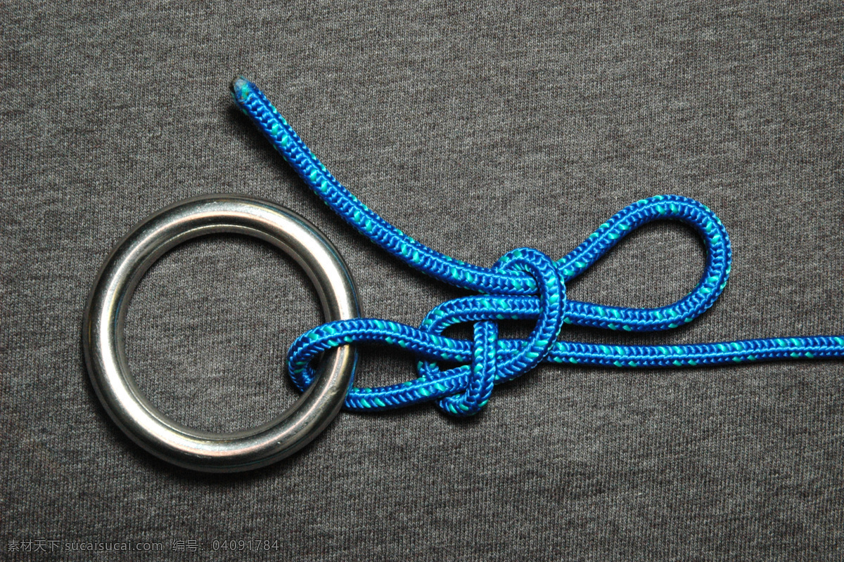 绳结 绳子 环子 铁环 圆环 绳扣 打结 绳索 结扣 绳套 生活素材 生活百科