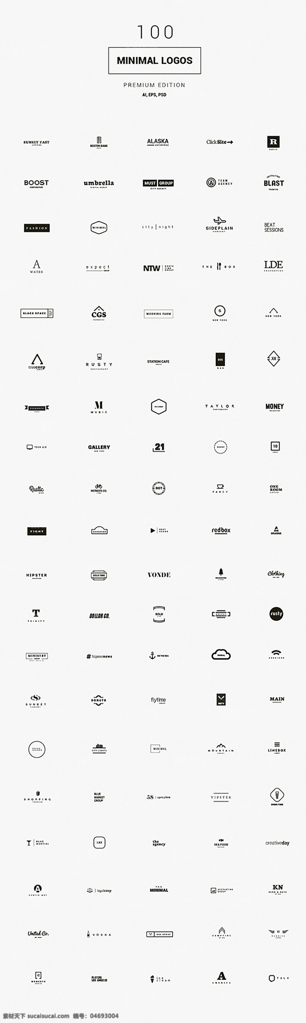 黑白 logo 矢量 黑白logo 标志图形 logo设计 标志设计 商标设计 企业logo 公司logo 行业标志 标志图标 几何图形 白色