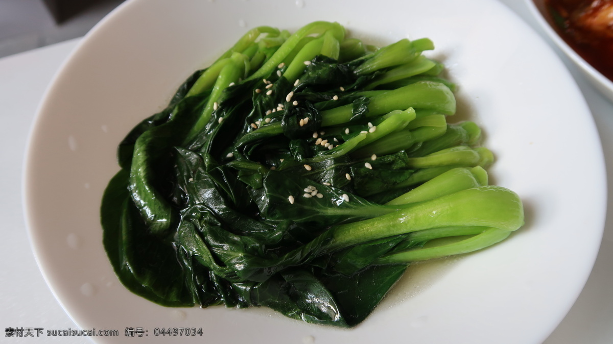 炒青菜 清炒时蔬 青菜 上海青 减肥餐 绿叶菜 蔬菜 餐饮美食 传统美食