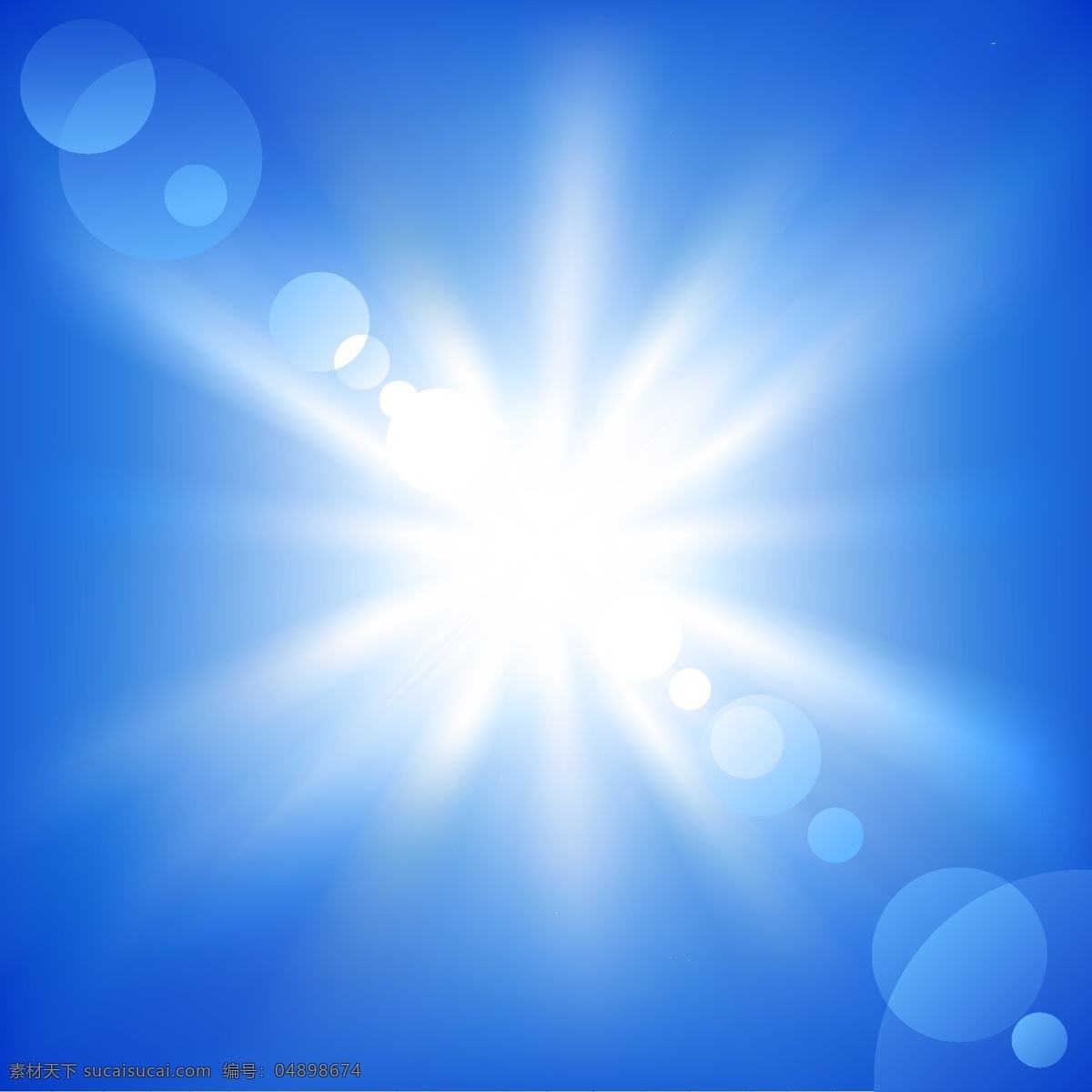 蓝天 阳光 照射 光线 效果 背景 矢量 光线背景 蓝天背景 阳光素材 光线矢量 光线素材 阳光效果 阳光照射 蓝天素材
