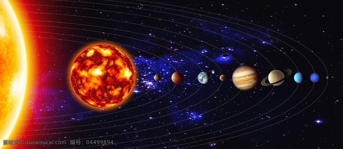 行星 星际 行星图 太阳 地球 水星 金星 月球 冥王星 海王星 分层 源文件