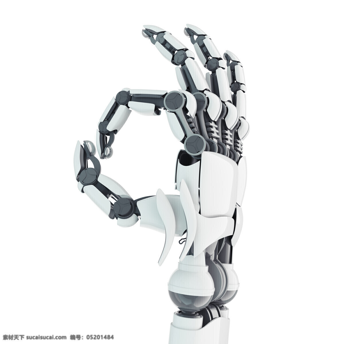 机器人 ok 手势 ok手势 机器人模型 未来科技 其他人物 人物图片