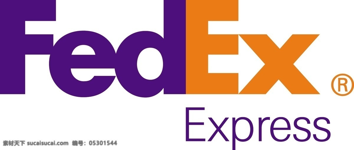 fedex 联邦快递 标志 矢量图 其他矢量图