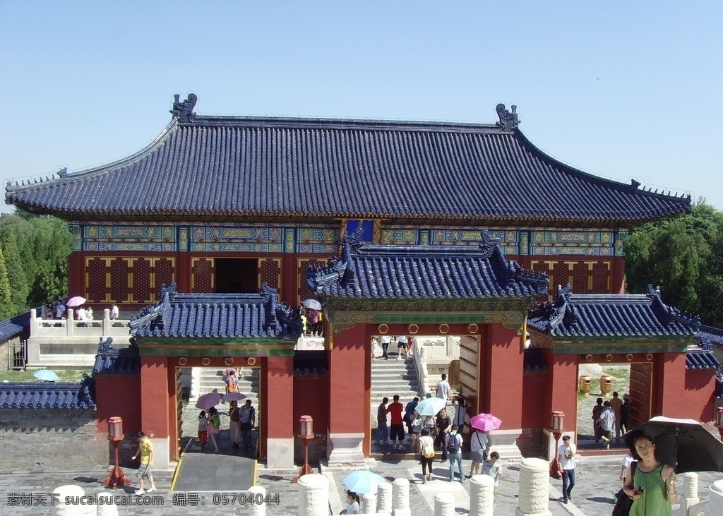 天坛 蓝色 琉璃瓦 大殿 北京 祭天 汉白玉 栏杆 皇家 皇天后土 神路 国内旅游 旅游摄影