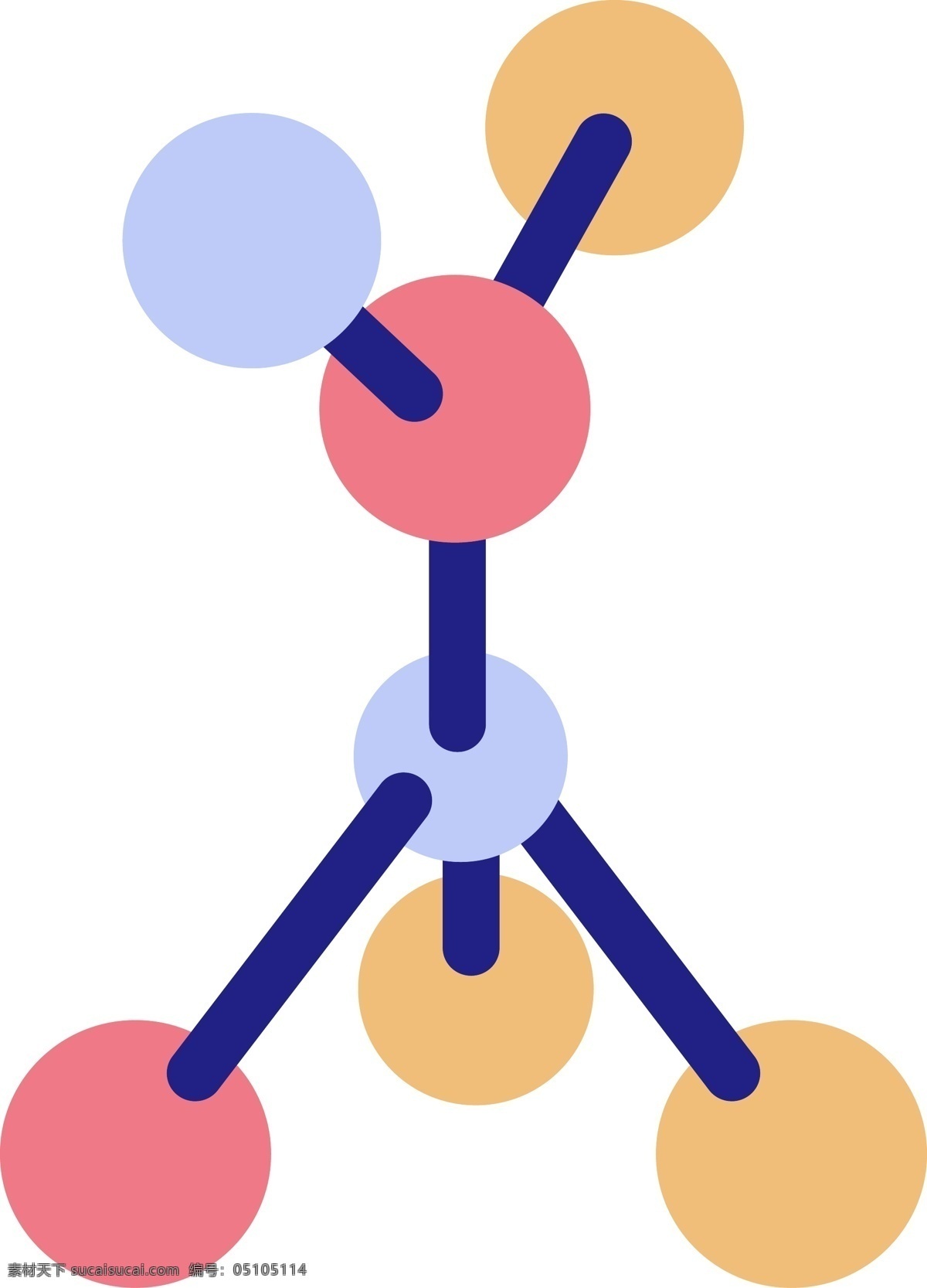 彩色 创意 基因 元素 圆球 数据 纹理 质感 卡通插画 光泽 圆弧 分析 组合 搭配